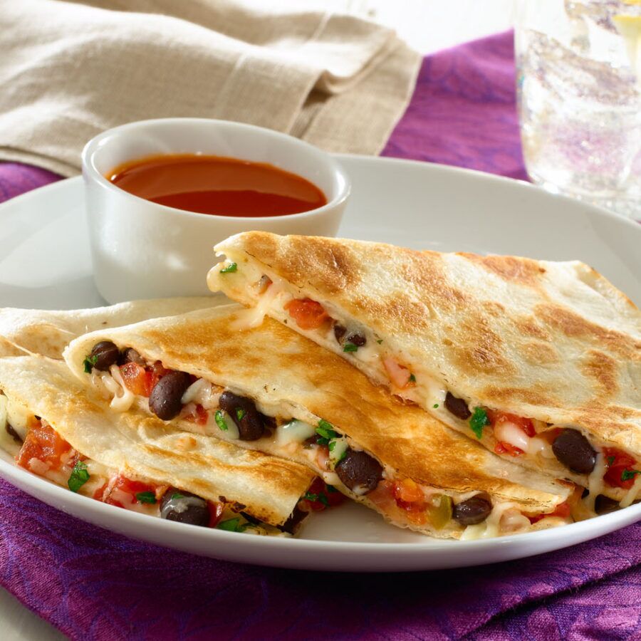 Black Bean Quesadillas, image size:900x900